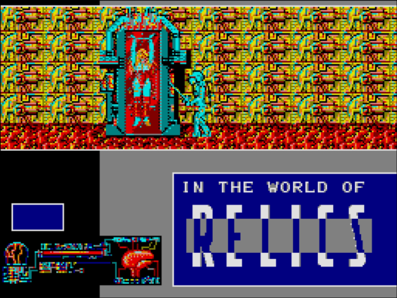 Relics, an MSX adventure from 1986