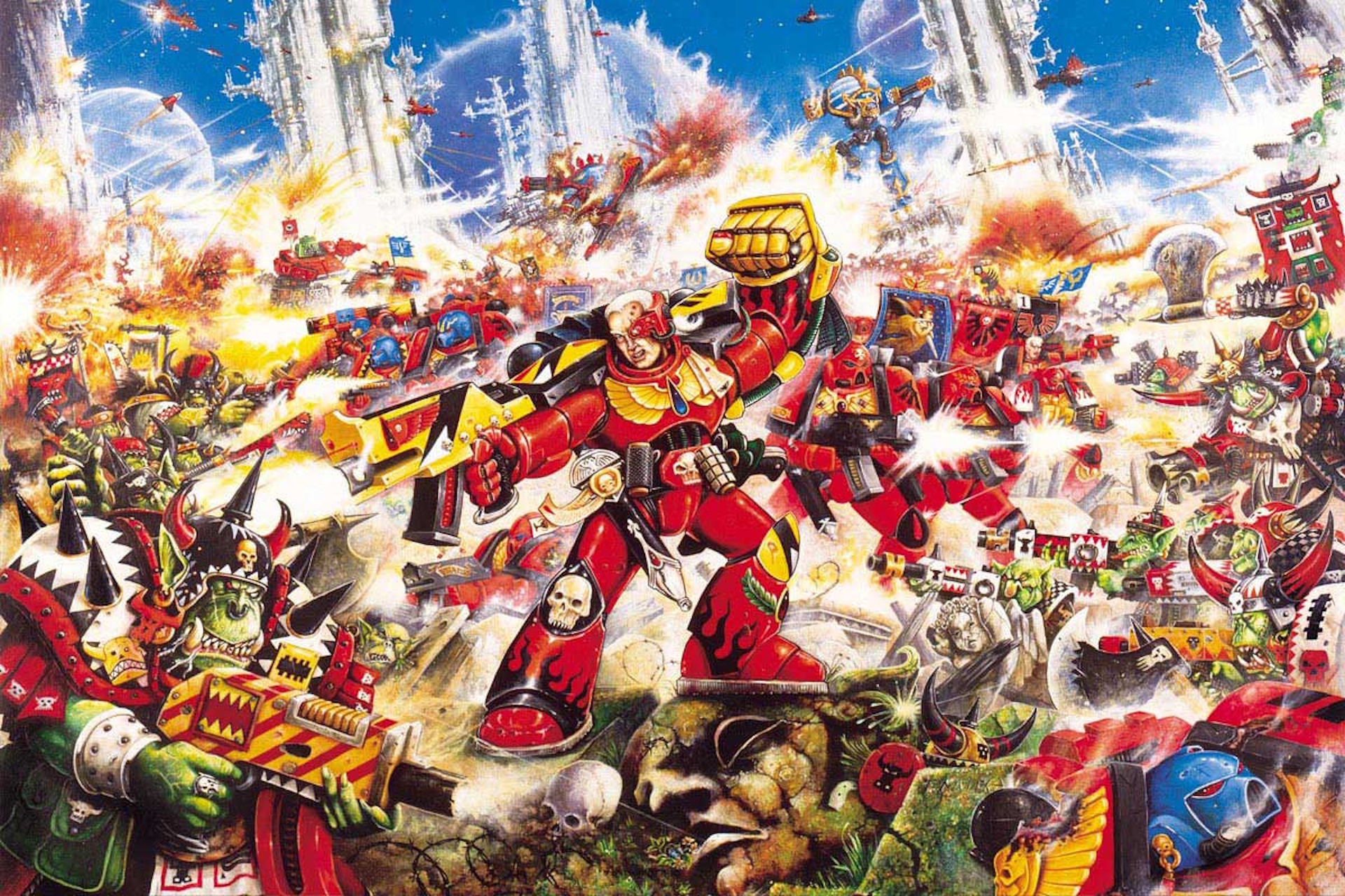 Blood Angel vs. Orks