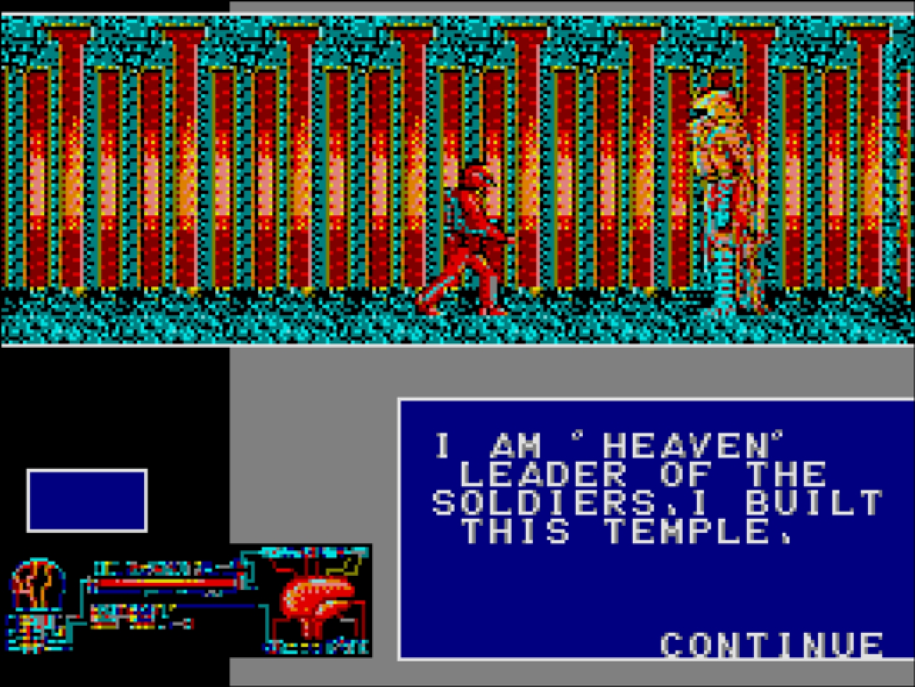 Relics, an MSX adventure from 1986
