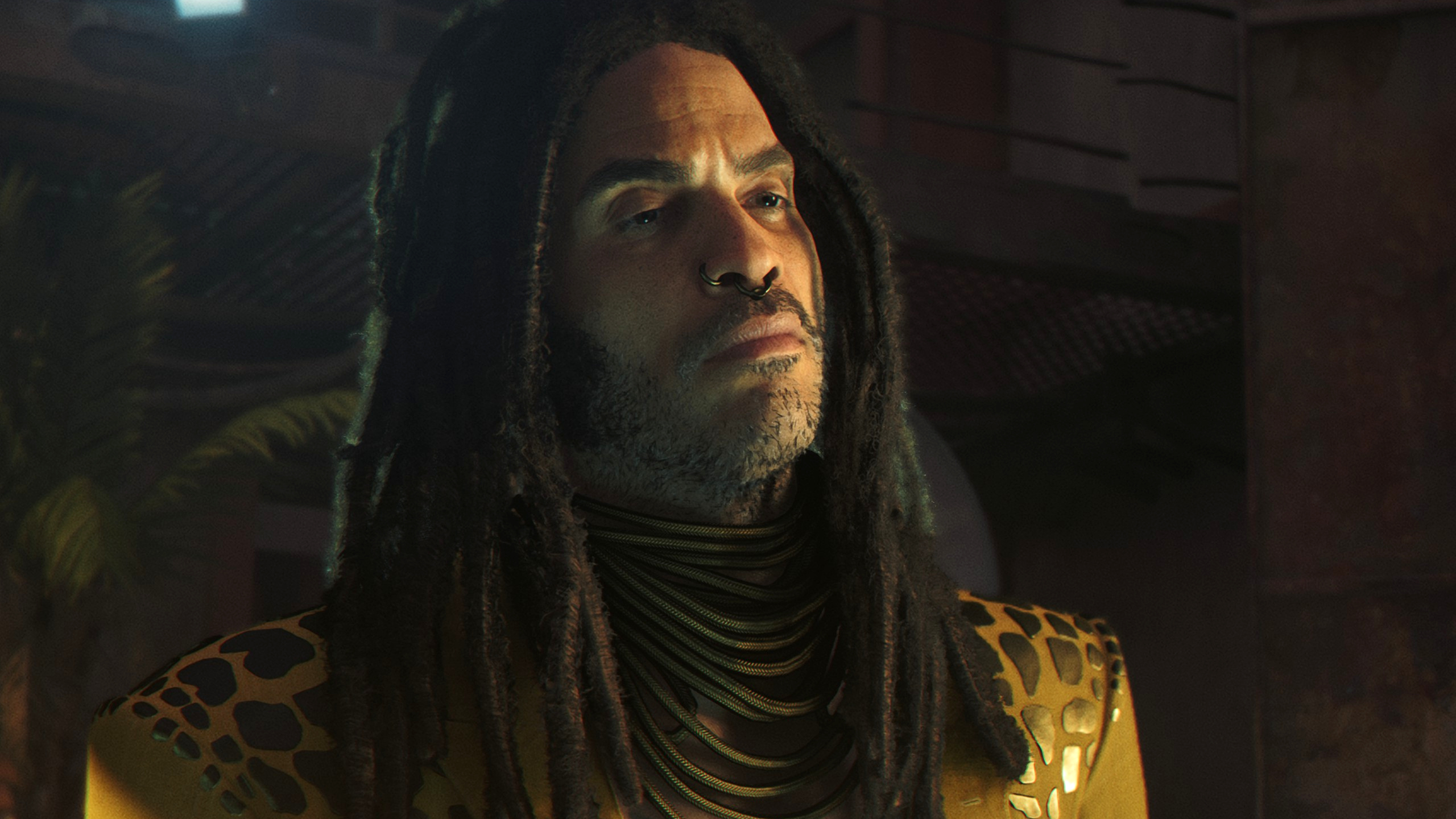 Lenny Kravitz as Bawma the pirate king.