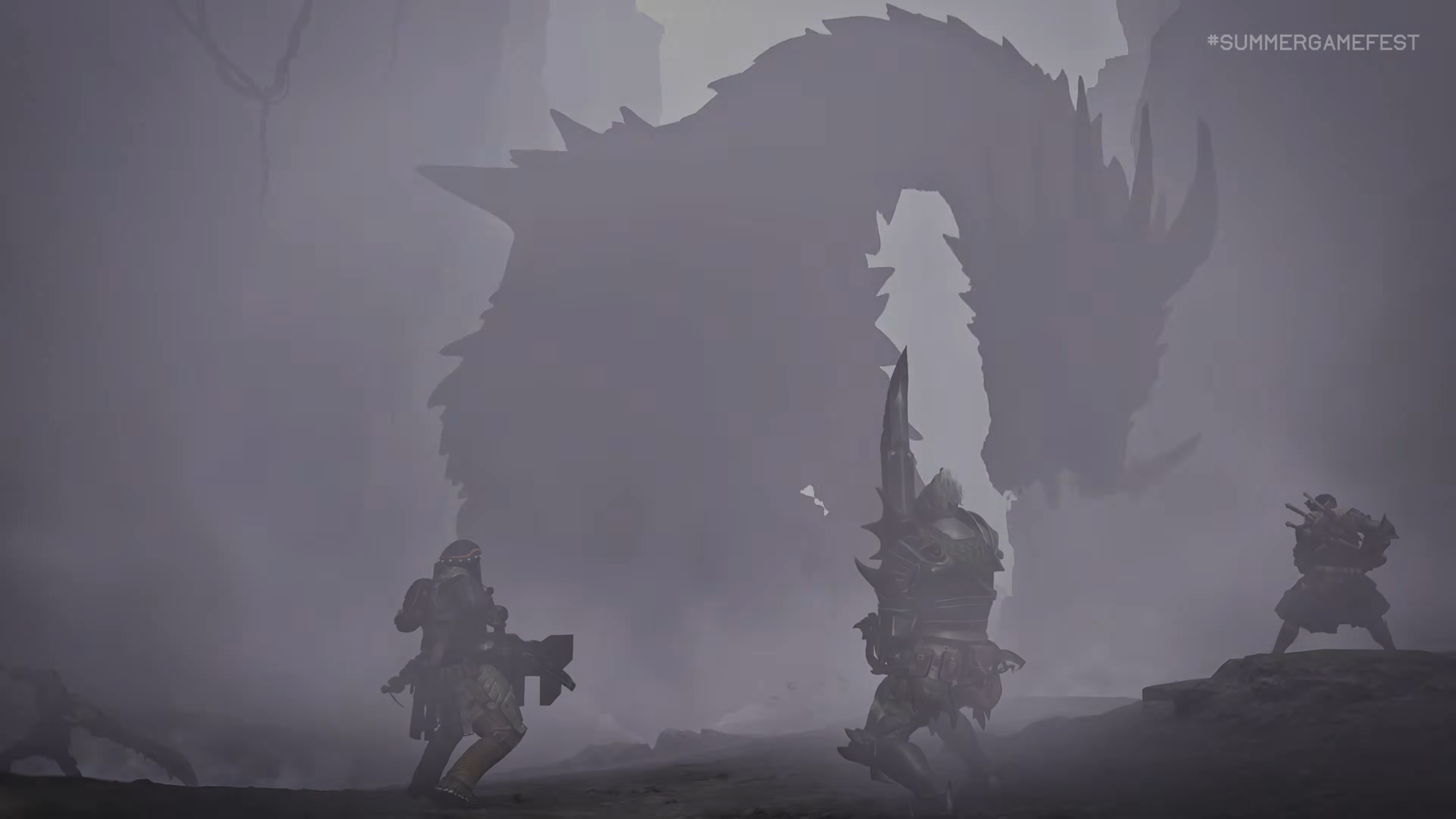A silhouette that looks a lot like Lao-Shan Lung in the Ascendance trailer.