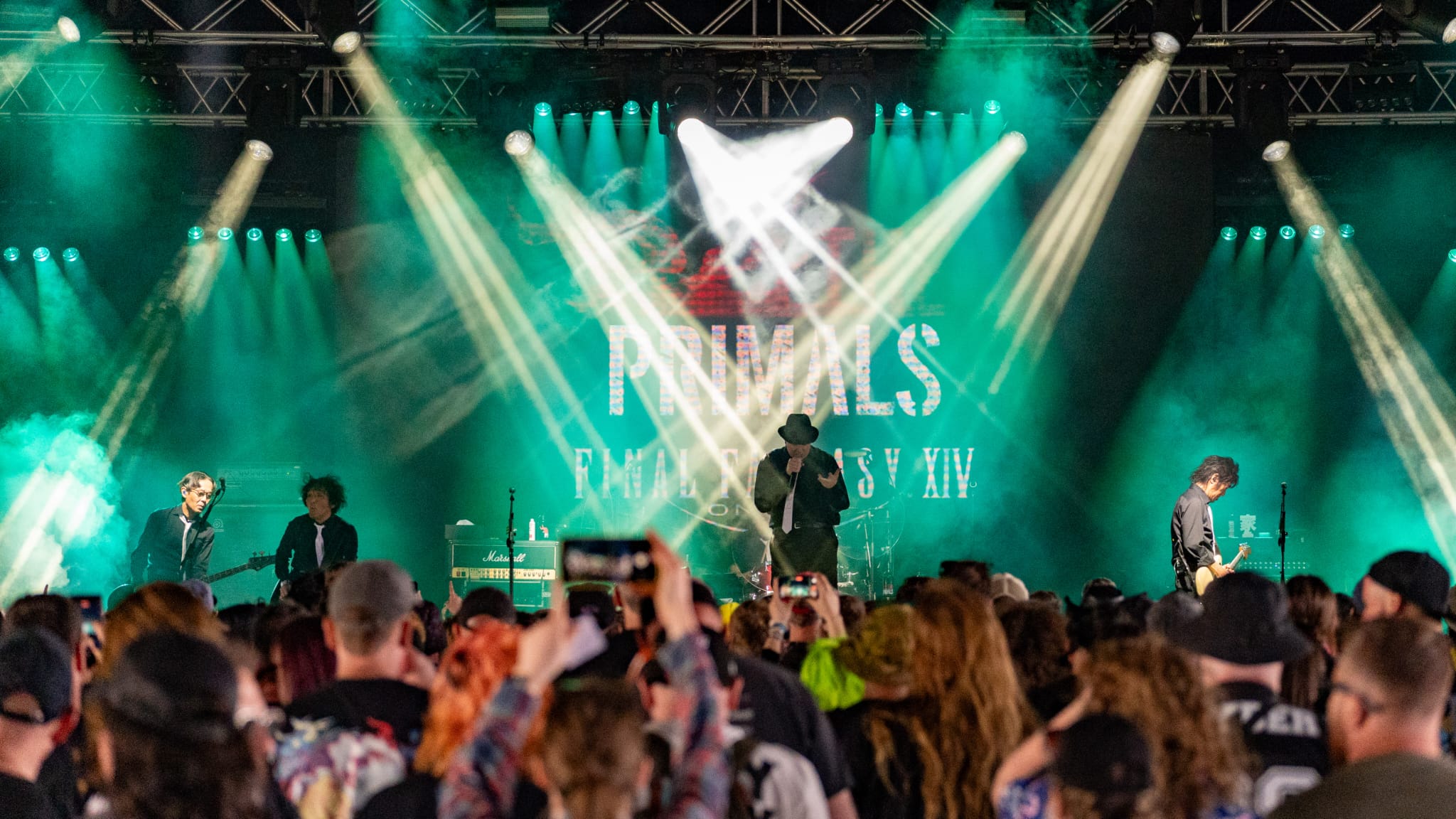 The Primals at Download Festival in Lincolnshire, UK.