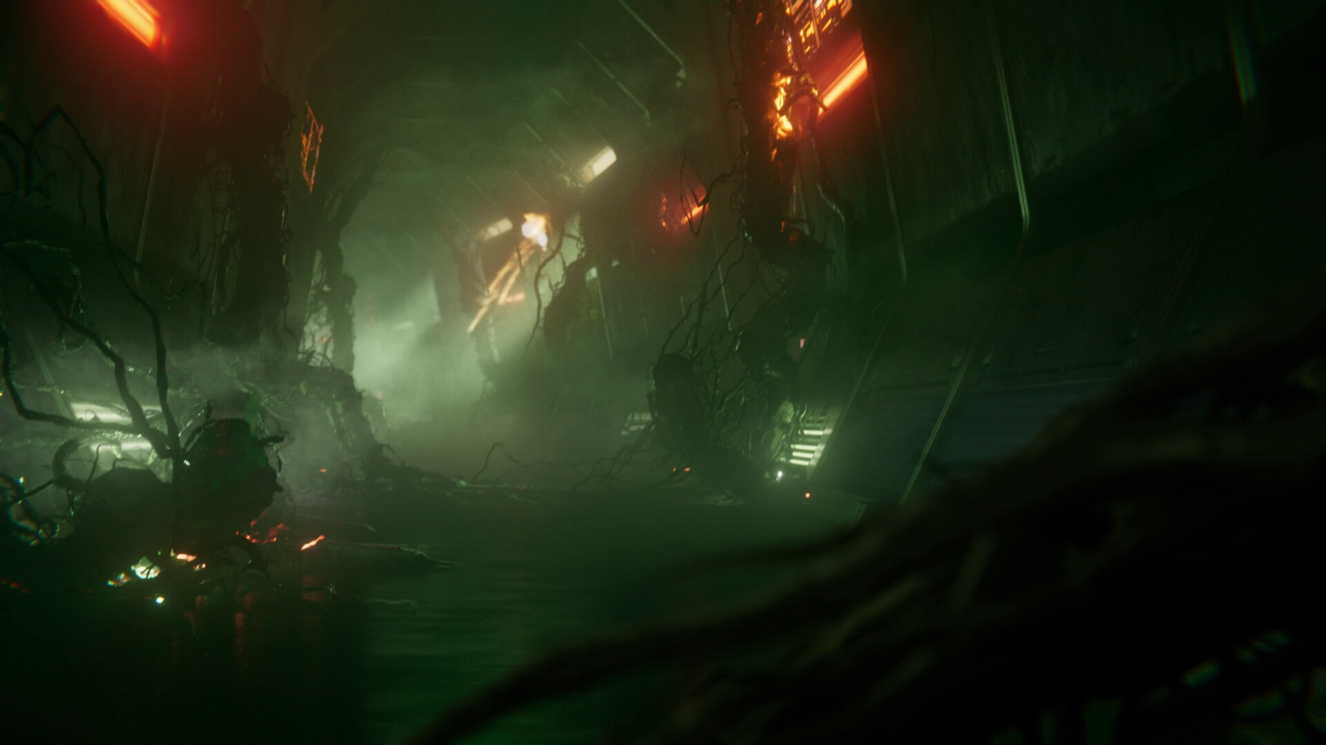 Spooky corridors