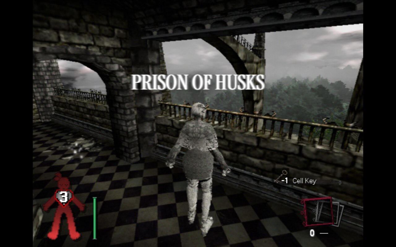Prison of Husks screenshot showing Prison of Husks title card