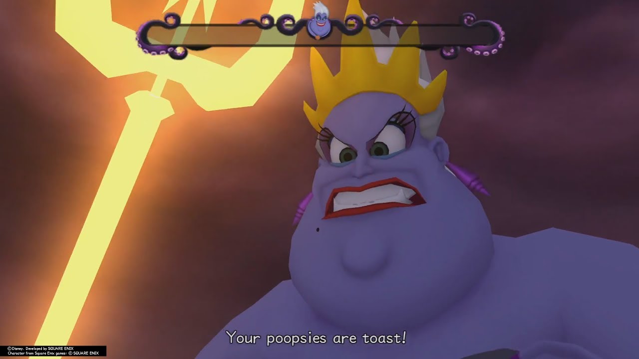 Kingdom Hearts II - Ursula's Revenge (Perfect Score) - YouTube
