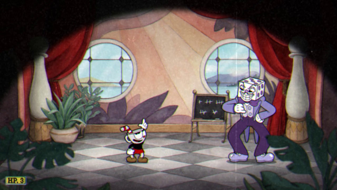 Cuphead (PC) - Mr. King Dice Theme Song (Die House)[1080p60fps] - YouTube