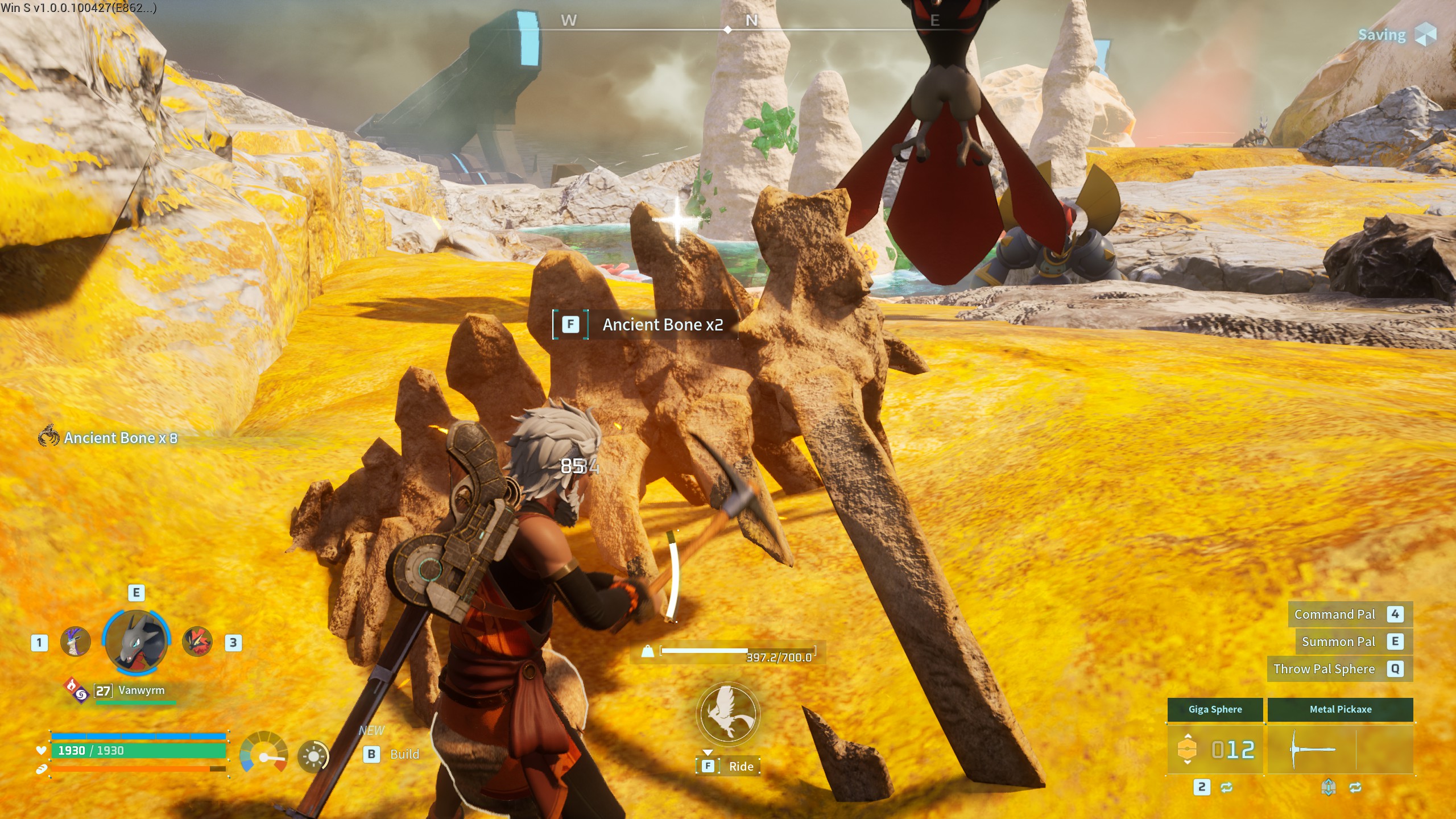 Palworld Ancient Bone - Mining