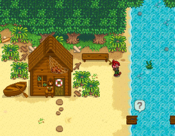 Stardew Valley fishing