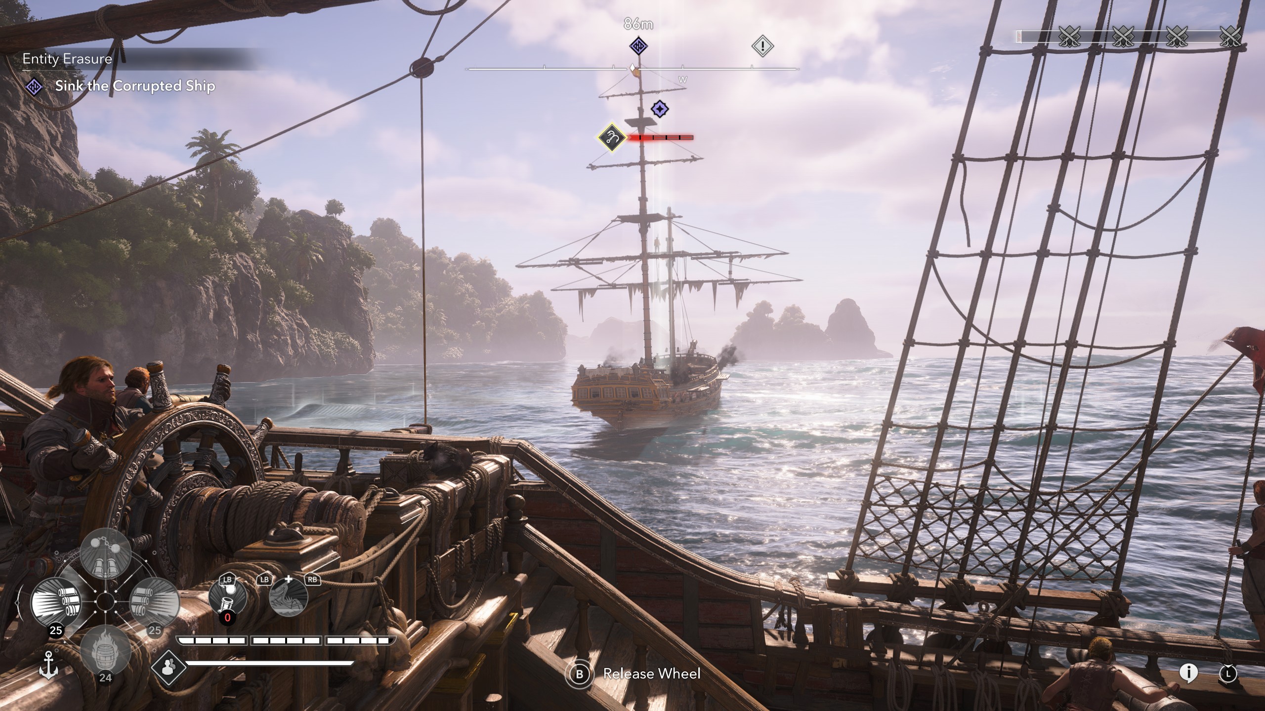 Black Flag Resynced Data Fragments - Fighting a corrupted ship