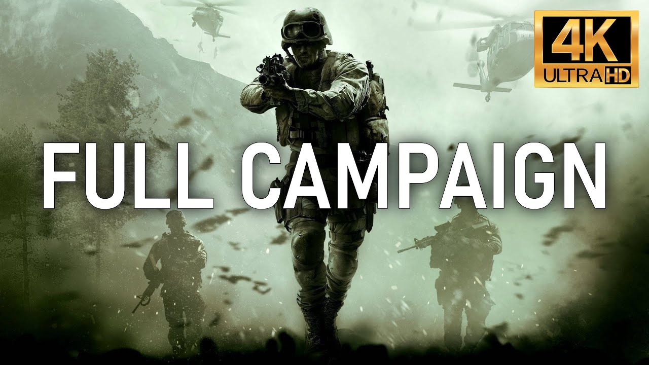 Call of Duty 4: Modern Warfare - Full Game Campaign Walkthrough Gameplay (No Commentary) - YouTube