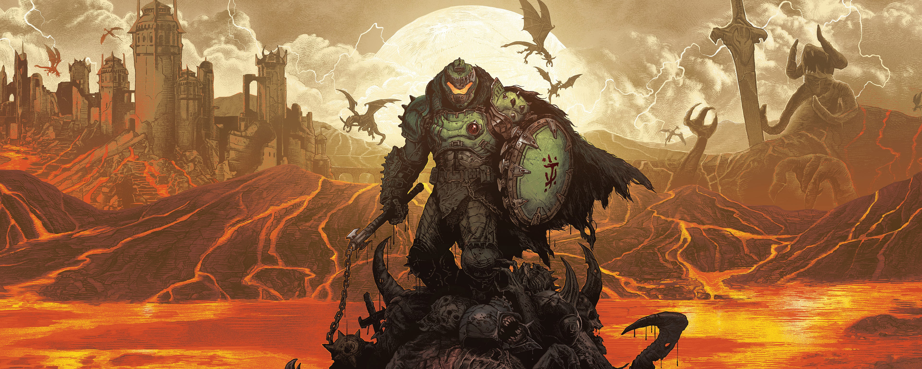 Doom: The Dark Ages key art