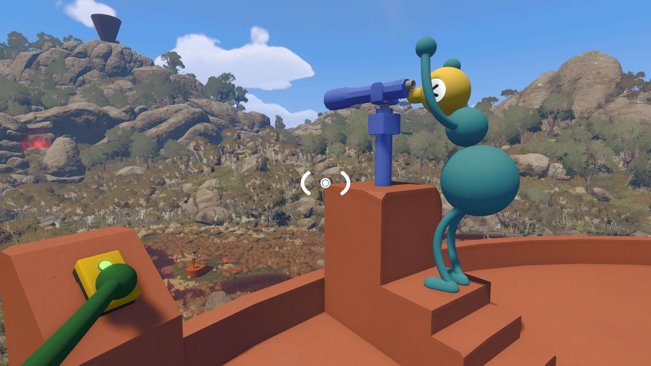 Solving puzzles in an open world