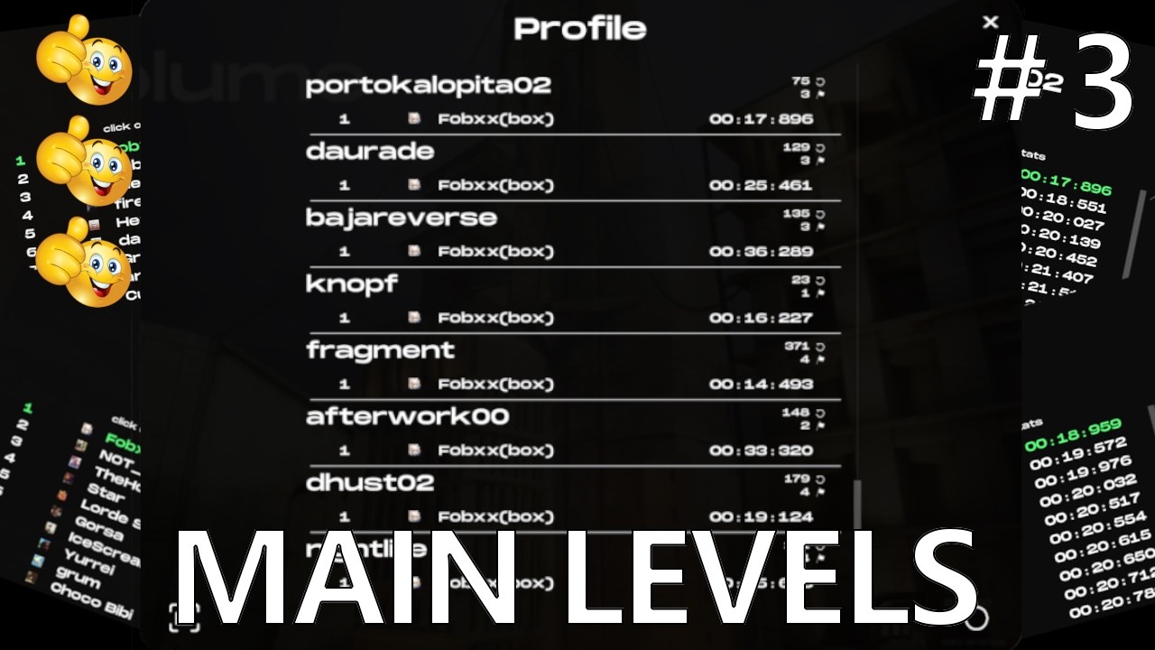 VHOLUME - Main Levels WR Compilation #3 - YouTube