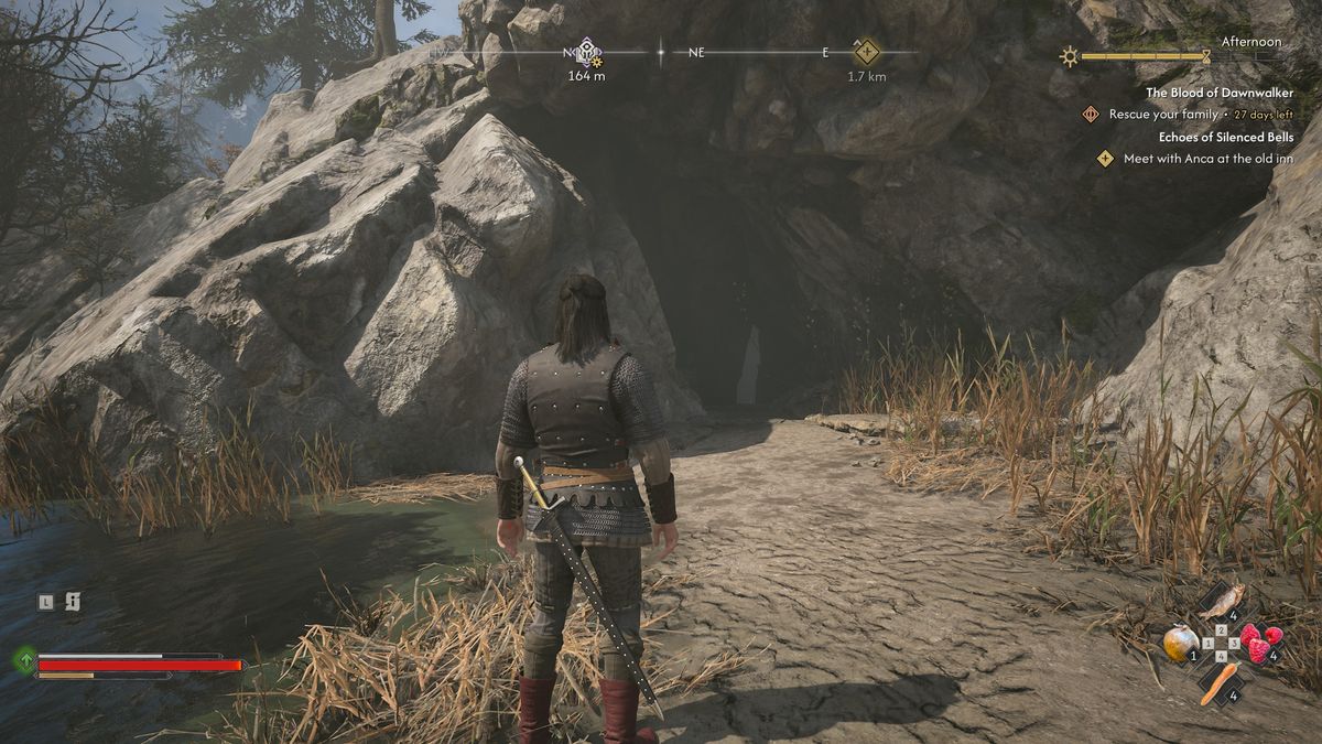 Blood of Dawnwalker A Bulwark Against Darkness - Lizard cave location