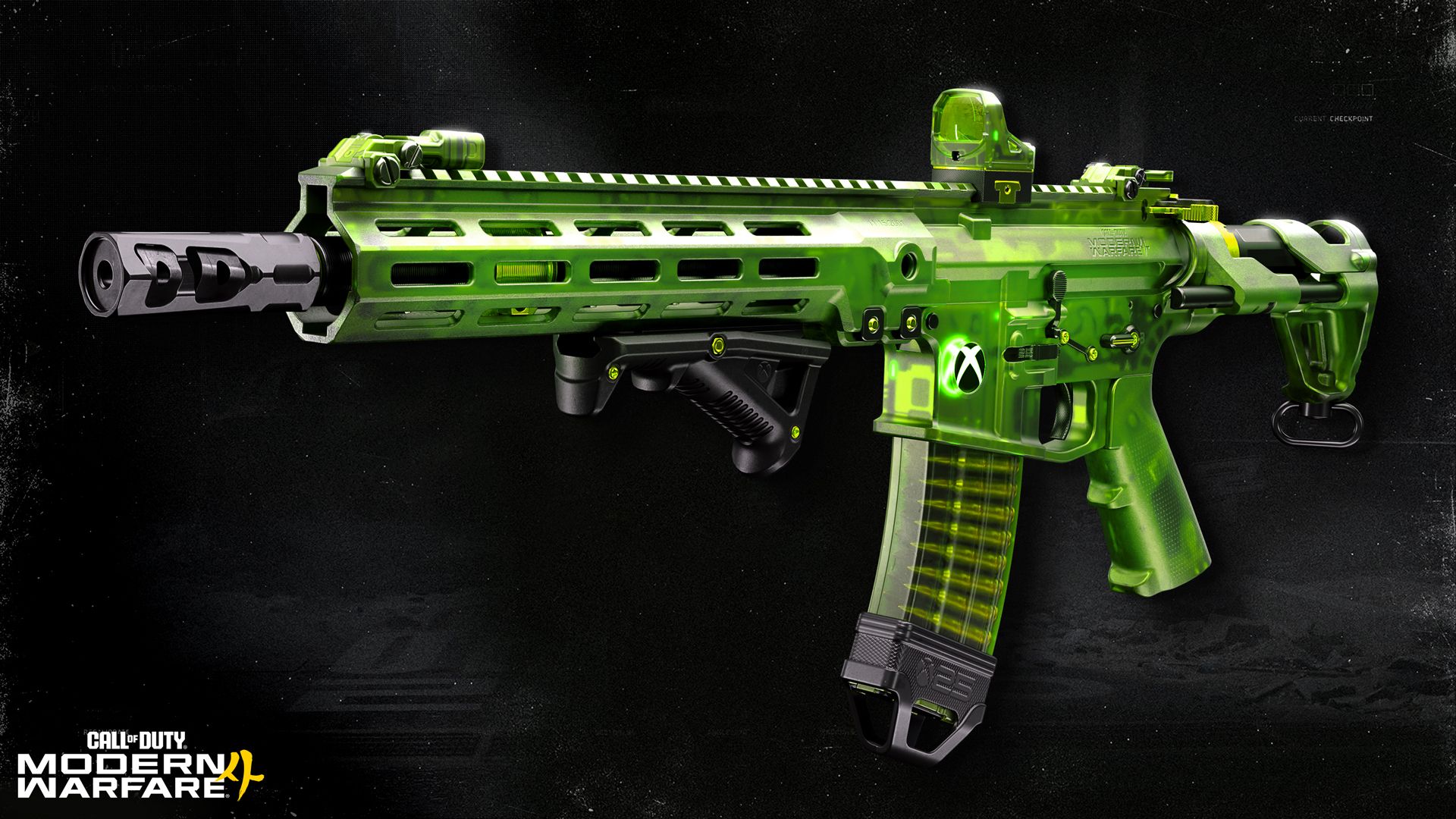 xbox gun call of duty modern warfare 4