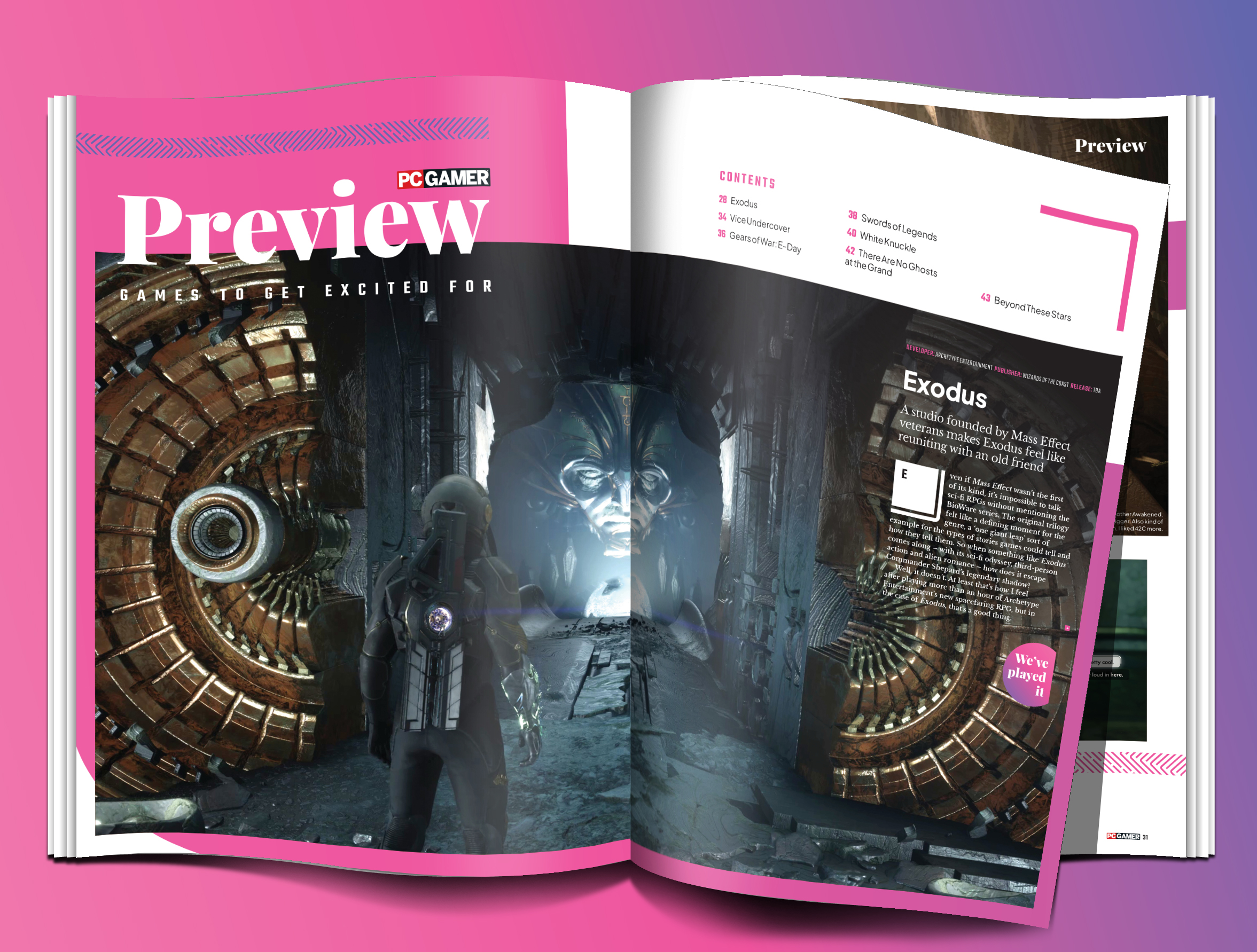 The Witcher 3: Wild Hunt &ndash; Songs of the Past issue of PC Gamer magazine