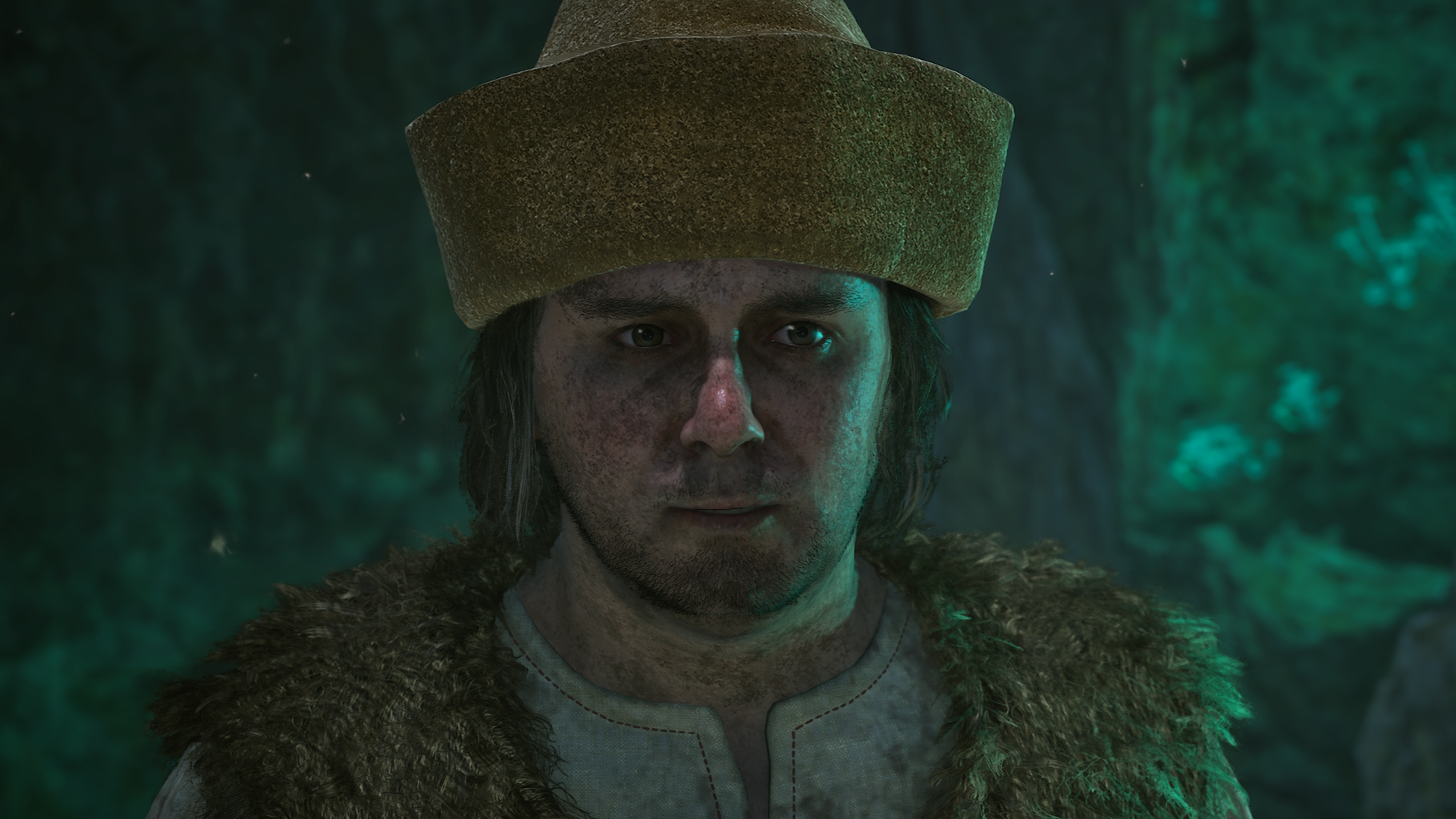 Dawnwalker - Lazar looking dirty inside the haunted ruins in Laslea