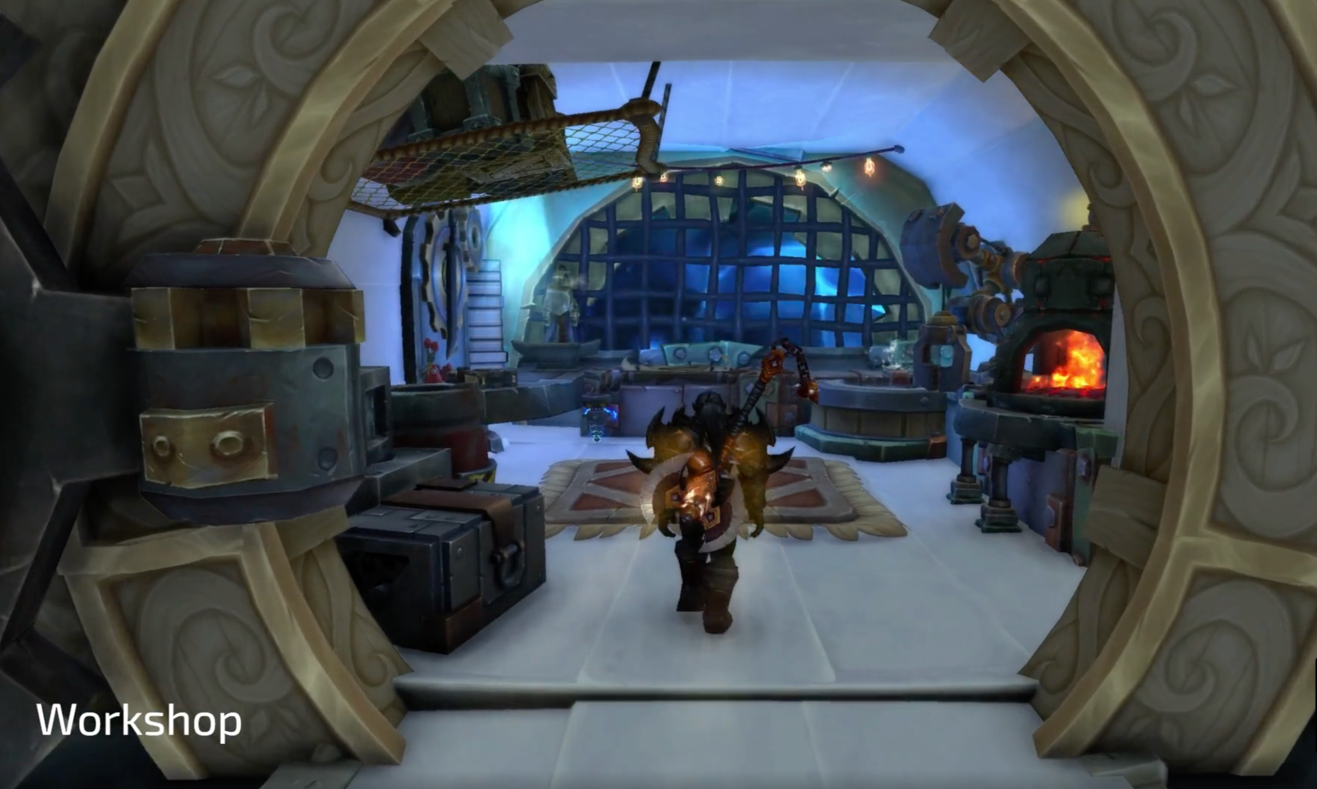 World of Warcraft rocket ship home design